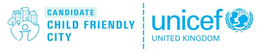 Unicef Child friendly cities programme logo
